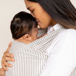 Solly Black Pinstripe Wrap